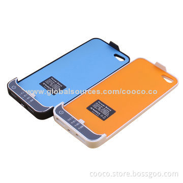 Battery Cover for iPhone 4/4s/5/5s Application Only for iPhone 5, External Battery Backup